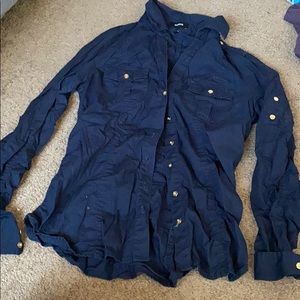 Express navy color shirt